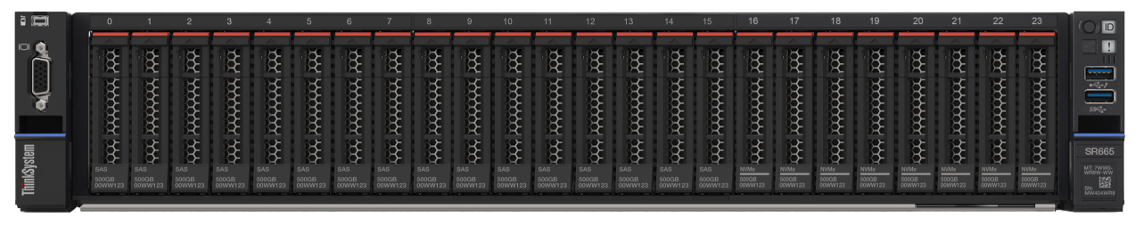 SR665 Front_2in_drives